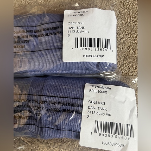 NWT Free People Tops | Intimately Free People Dusty Iris Dani Swing Tank Small - Picture 5 of 5